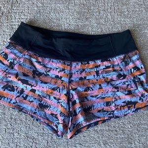 Lululemon Run Times Shorts 4” inseam size 8